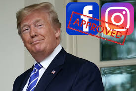 Trump's Facebook, Instagram accounts being restored after suspension