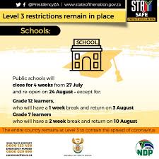 Here's what is allowed under these restrictions. President Cyril Ramaphosa Progress In National Effort To Contain The Coronavirus Covid 19 Pandemic National Health Laboratory Service