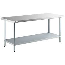 Nurxiovo commercial work table stainless steel table 48 x 24 inches heavy duty workbench industrial restaurant food work tables for shop worktop. 30 X 72 Stainless Steel Commercial Work Table
