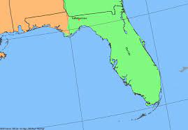 Florida Map 2018 Florida Panhandle Time Zone Map