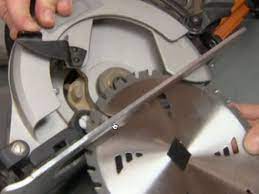 Wet tile saw with a 5/8 in. How To Change A Circular Saw Blade This Old House