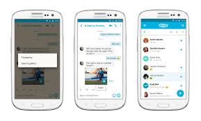 Skype Updates Android App So You Can Save Video Messages Save Video Android Apps How To Memorize Things