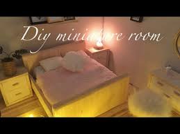 طريقة صنع غرفه صغيرة Diy Miniature Room Minisler Kucuk Oda Youtube