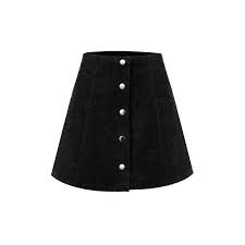 Black A Line Skirt Mini Yoins Yoins Black Button Through A Line Skirt 14 Liked On Polyvore Featuring Skirts Mini Skirts Bottoms Yo Solid Skirt A Line Skirts Black A Line Skirt