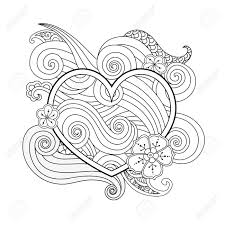 Alle 'dromenvanger mandala' kleurplaten meer kleurplaten met de letter m. Kleurplaat Met Hart En Abstracte Geisoleerd Element Happy Valentines Day Graphic Voor Afdrukken Kaart Vierkante Samenstelling Kleurboek Voor Volwassen En Oudere Kinderen Bewerkbare Vectorillustratie Royalty Vrije Cliparts Vectoren En Stock