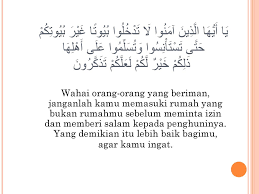 Serta, apabila ia duduk di sampingnya, maka rahmat (allah). Adab Ziarah Dan Meminta Izin Ppt Download