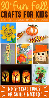 Top 25 esl kindergarten activities. Easy Fall Kids Crafts That Anyone Can Make Happiness Is Homemade
