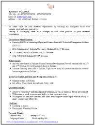 First, you need to have some good skills which can make you stand out among resume for freshers format. 100 Resume Format For Experienced Sample Template Of A Fresher Mba And Bsc Student Pr Resume Format Download Resume Format For Freshers Latest Resume Format