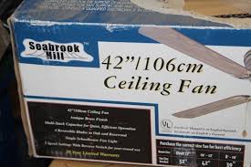 Free shipping on orders over $25 shipped by amazon. Seabrook Hill 42in Single Schoolhouse Light Ceiling Fan City Of Champlin Surplus Sale K Bid