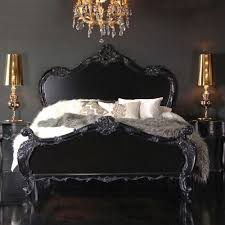 Black And Gold Interiors Gold Bedroom Home Bedroom Bedroom Decor