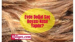 Evde Dogal Sac Boyasi Nasil Yapilir Biz Biliyoz