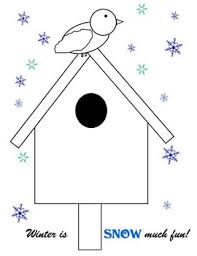Find out more birdhouses on printablecoloringpages.org. Free Snowy Birdhouse In Winter Coloring Page By Thechristianclassroom