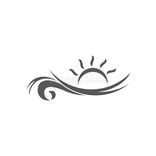 Free shipping on orders over $25 shipped by amazon. Monogram Sun Waves Horizon Symbol Logo Vector Stock Vector Illustration Of Beach Modern 167612234