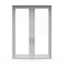 Odl brisa white tall retractable screen for 96 inswing/outswing doors. Hinged French Patio Doors Pella
