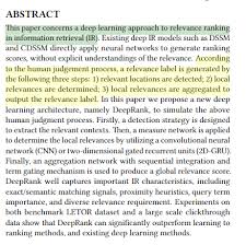 Backstage model video by nadya volk подробнее. Archived Post Deeprank A New Deep Architecture For Relevance Ranking In Information Retrieval By Jae Duk Seo Medium