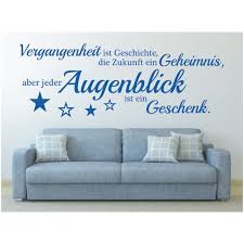 X1899 Wandtattoo Spruch Vergangenheit Ist Zukunft Augenblick