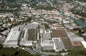 Hochwasser in der stadt steyr. Steyr Industrie Mit Stadt Oberosterreich Osterreich Vogelperspektive Bilder Im Austria Forum