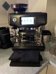 It has total dimensions of 17.6 x 16.7 x 14.5 inches. The Barista Touch Espresso Machine Breville
