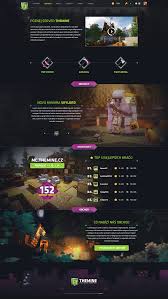 This guide will be frequently updated, so check back often. Webdesign For Minecraft Server Themine Behance
