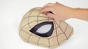 › spider man template printable. Diy Spider Man Mask With Moving Eyes Ø¯ÛŒØ¯Ø¦Ùˆ Dideo