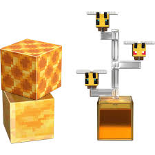 Discover short videos related to bendable minecraft papercraft on tiktok. Minecraft Craft A Block Bee Figure Mattel