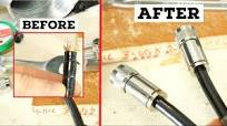 How to EASY repair N Type connector on a coax cable