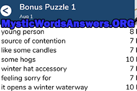 Land Unit 7 Little Words Bonus