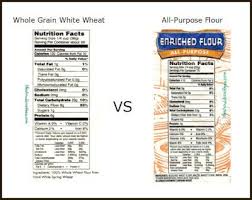 Whole Grain White Wheat Vs Standard Flour Compare Them Nutritionally Whole Wheat Flour Nutrition Bagel Nutrition Wheat