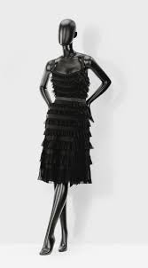 Chanel Haute Couture 1960 A Silk Chiffon Cocktail Dress With Taffeta Bow 1960s Vintage Clothing Chiffon Cocktail Dress 1960 Dress