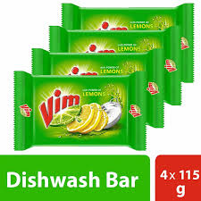 Vim Dishwash Bar (Pack of 4)