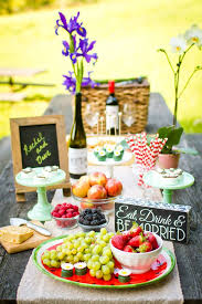 Vintage Outdoor Picnic Engagement Session Picnic Engagement Fancy Dishes Vintage Picnic