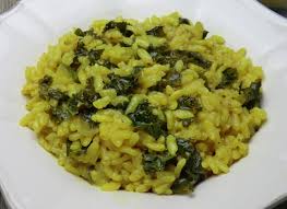 Risotto Au Chou Kale A La Courgette Et Au Curcuma Sans Gluten Et Sans Lactos Chou Kale Recette Recette Choux Kale Recette Kale