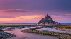 Dans 12 minutes nous arriverons au mont. Der Mont Saint Michel Unesco Normandie Urlaub Frankreich