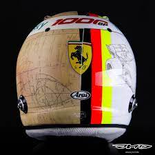 Since he first appeared in f1 in 2006 sebastian vettel has used over 50 different helmet designs. Formula 1 Special Helmet Designs Celebrating Ferrari And Italy For This Weekend S Tuscan Race