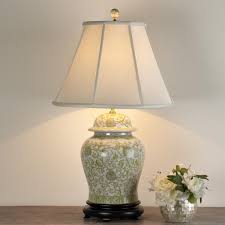 The tapered linen hardback shade adds quiet grandeur to the complete with a white shade and metal base, this table lamp boasts understated yet whimsical style. 8 Ginger Jar Lamps Ideas