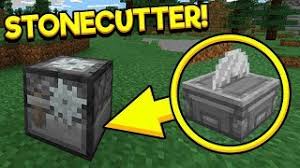 The stonecutter minecraft recipe is very simple and. The Mcpe Stonecutter Returns Minecraft 1 14 Youtube