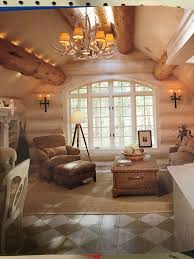 Whitewashed Log Cabin Interior Is So Yummy Log Cabin Interior Log Home Interior House Interior