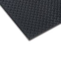 TrafficMaster Diamond Soft Foot Black 4 ft. x 6 ft. Indoor ...