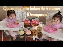Que Le Doy De Comer A Mis Bebes De 9 Meses Primera Parte Desayunos Y Snacks Youtube