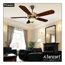 Vintage ceiling fans obo rustedrootsandrehabs 5 out of 5 stars (63) $ 365.00. Fanzart Fans On Twitter Picasso A Tribute To The World Famous Artist Picasso A Ceiling Fan From Fanzart That Enhances The Beauty Of Your Home With The Vintage Look Explore Https T Co F4wgmuc66u Woodenfans