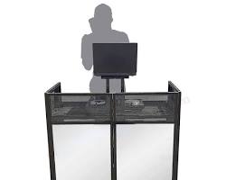 Image of Amara performing at a DJ booth