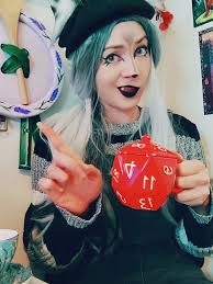 Lavander has a complicated relationship with her sister... #dndoc  #oflichenandmoss #lavanderknittingham #dicegoblin #racoon #dndtiktok