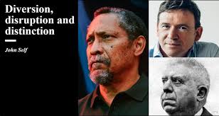 Diversion, disruption and distinction