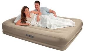 Intex Pillow Rest Mid Rise Air Mattress Air Mattress Camping Air Bed Air Mattresses