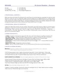 Resume 3d Artist Template 3d Artist Artist Resume Resume Format