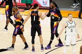First of all, it's somewhat amusing that two of the best teams in the nba this season are playing tonight, and their game isn't one of the. Recap Phoenix Suns Take Down Giannis And The Bucks 125 124 Bright Side Of The Sun