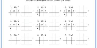 Grid Method Multiplication Classroom Secrets Grid Method Multiplication Box Method Multiplication Multiplication