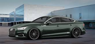 Side profile of the audi a5 sportback parked in front of a house. Aez Wheels For All Types A5 Sportback Aez News