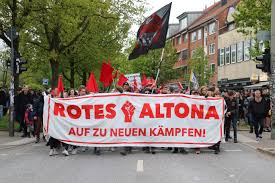 Die deutsche uhrmacherschule glashütte wird am 1. 1 Mai Demos In Hamburg Eimsbuttel Liveticker