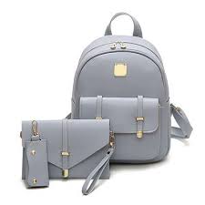Find laptop backpacks, weekend bags & more. Fashion Composite Bag Pu Leather Backpack Women Cute 3 Sets Bag School Pntrading